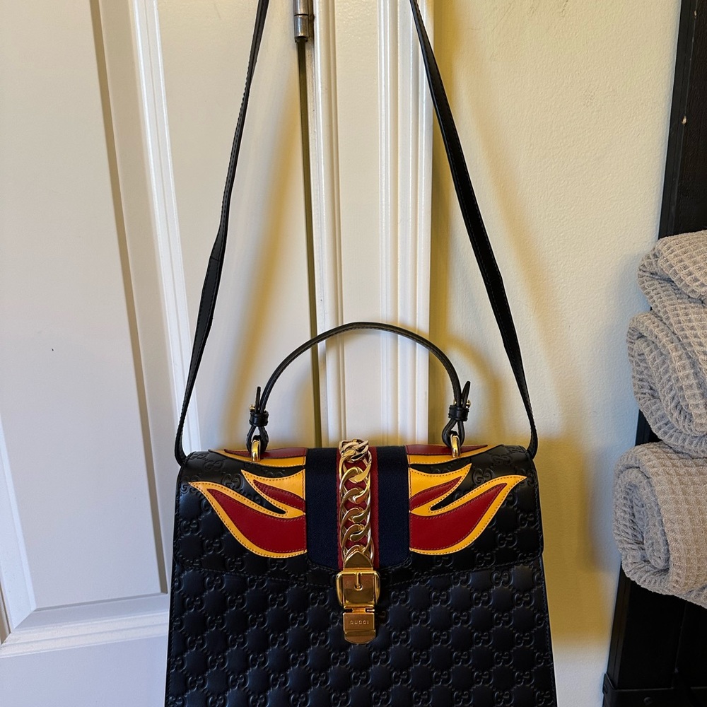 Gucci Black and Red Women's Bag